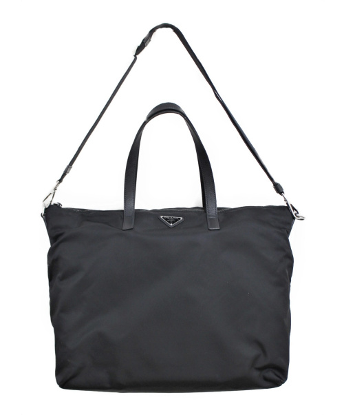 PRADA（プラダ）PRADA (プラダ) 2WAYナイロントートバッグ ブラック サイズ:- 2VG024 253の古着・服飾アイテム