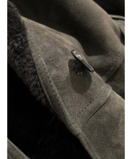 LOEWE（ロエベ）LOEWE (ロエベ) ムートンコート ブラウン サイズ:38 冬物 ムートンの古着・服飾アイテム