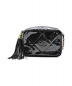 CHANEL (シャネル) マトラッセ エナメルチェーンショルダーバッグ ブラック サイズ:- エナメル 0873765：89800円