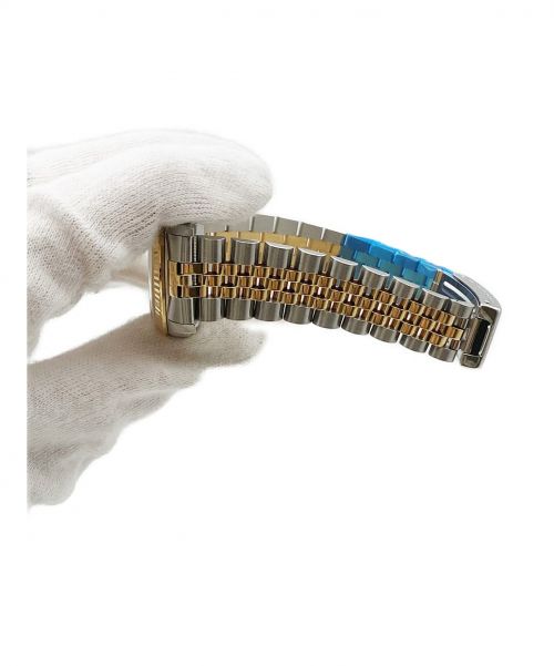 ROLEX（ロレックス）ROLEX (ロレックス) デイトジャスト サイズ:30mm フルーテッド SS/YG  68273 ボーイズサイズの古着・服飾アイテム