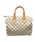 LOUIS VUITTON (ルイヴィトン) スピーディ25 ホワイト サイズ:25 ダミエ・アズール N41534：79800円