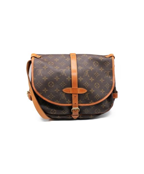 LOUIS VUITTON（ルイ ヴィトン）LOUIS VUITTON (ルイヴィトン) ソミュール30 ブラウン サイズ:30 モノグラム M42256 AR1925の古着・服飾アイテム