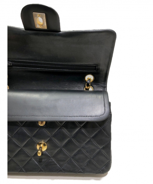 CHANEL（シャネル）CHANEL (シャネル) マトラッセ23  ブラック サイズ:23 ラムスキンの古着・服飾アイテム