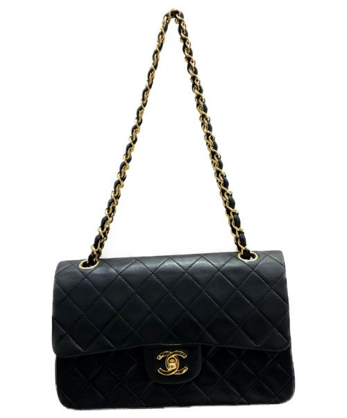 CHANEL（シャネル）CHANEL (シャネル) マトラッセ23  ブラック サイズ:23 ラムスキンの古着・服飾アイテム