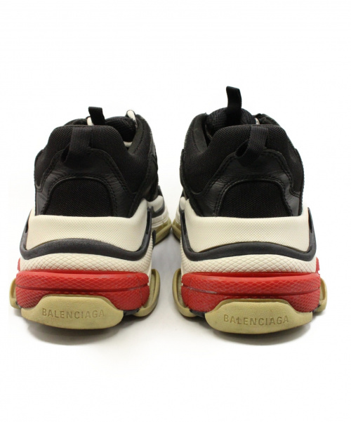 BALENCIAGA（バレンシアガ）BALENCIAGA (バレンシアガ) TRIPLE S ブラック サイズ:41の古着・服飾アイテム