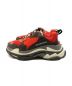 BALENCIAGA (バレンシアガ) TRIPLE S レッド×ブラック×グレー サイズ:39：42800円