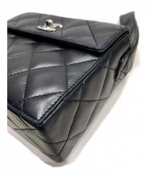 CHANEL（シャネル）CHANEL (シャネル) ショルダーバニティポーチ ブラック サイズ:- マトラッセの古着・服飾アイテム