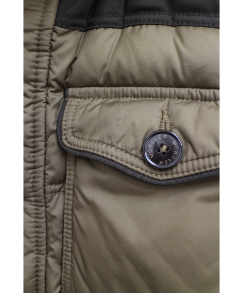 MONCLER（モンクレール）MONCLER (モンクレール) RENTILLY ブラウン サイズ:1の古着・服飾アイテム