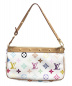 LOUIS VUITTON (ルイヴィトン) ポシェット・アクセソワール ホワイト サイズ:- モノグラム・マルチカラー M92649：108000円