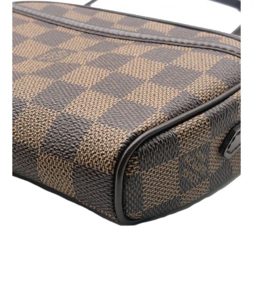 LOUIS VUITTON（ルイ ヴィトン）LOUIS VUITTON (ルイヴィトン) ポシェット・イパネマ ブラウン サイズ:- ダミエ N51296 VI0012の古着・服飾アイテム