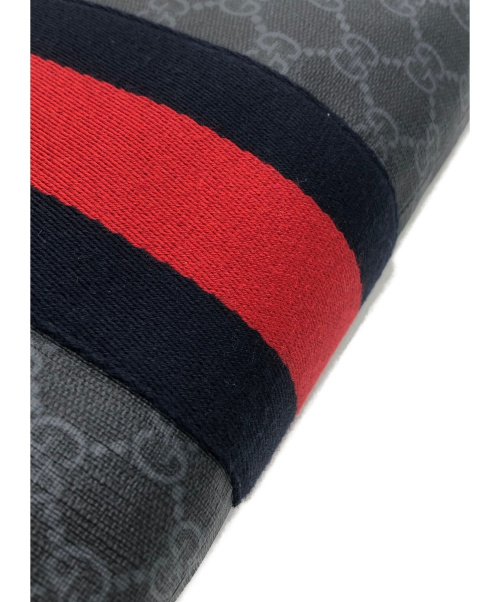 GUCCI（グッチ）GUCCI (グッチ) GGキャンバス メッセンジャーバッグ ブラック サイズ:- GG 474139 213317の古着・服飾アイテム