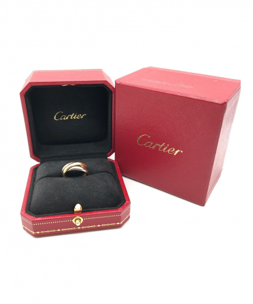 Cartier（カルティエ）Cartier (カルティエ) トリニティーリング サイズ:50 K18の古着・服飾アイテム