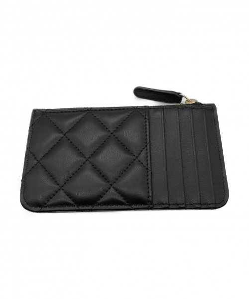 CHANEL（シャネル）CHANEL (シャネル) クラシックカードケース ブラック サイズ:- ラムスキンの古着・服飾アイテム