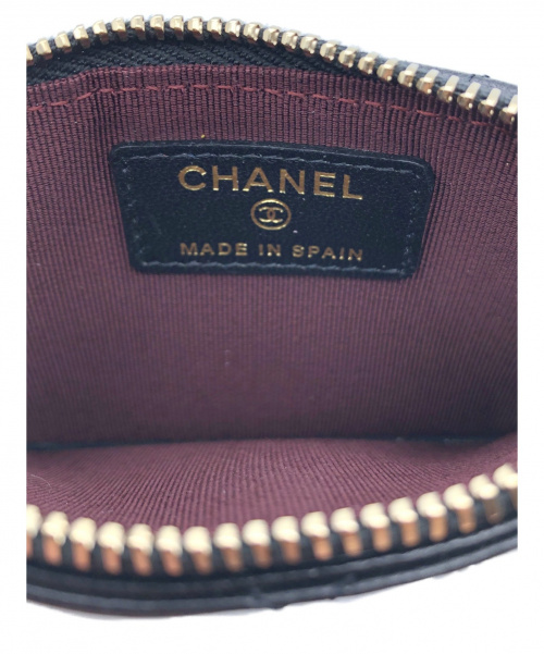 CHANEL（シャネル）CHANEL (シャネル) クラシックカードケース ブラック サイズ:- ラムスキンの古着・服飾アイテム