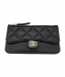 CHANEL（シャネル）の古着「クラシックカードケース」｜ブラック