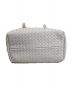 中古・古着 BOTTEGA VENETA (ボッテガヴェネタ) トートバッグ ホワイト サイズ:- イントレチャート ナッパレザー：69800円