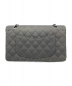 CHANEL (シャネル) マトラッセチェーンショルダーバッグ グレー サイズ:26 キャンバス×レザー シルバー金具：398000円