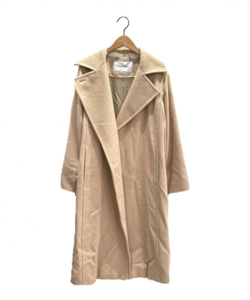 MaxMara（マックスマーラ）MaxMara (マックスマーラ) キャメルコート ベージュ サイズ:36の古着・服飾アイテム