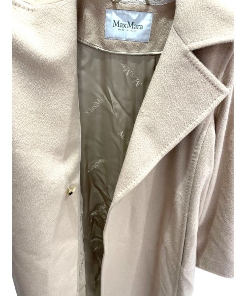 MaxMara（マックスマーラ）MaxMara (マックスマーラ) キャメルコート ベージュ サイズ:36の古着・服飾アイテム