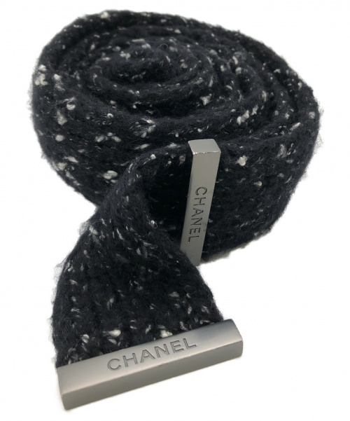 CHANEL（シャネル）CHANEL (シャネル) Vネックニット ブラック サイズ:34の古着・服飾アイテム