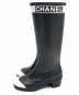 CHANEL (シャネル) レインブーツ ブラック サイズ:38 未使用品：59800円