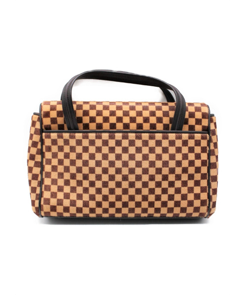 LOUIS VUITTON（ルイ ヴィトン）LOUIS VUITTON (ルイ・ヴィトン) ライオン ブラウン×ベージュ サイズ:- ダミエ・ソバージュ M92131 ハラコ CE0032の古着・服飾アイテム