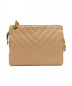 CHANEL (シャネル) Vステッチチェーンショルダーバッグ ベージュ サイズ:- 1921294：124000円
