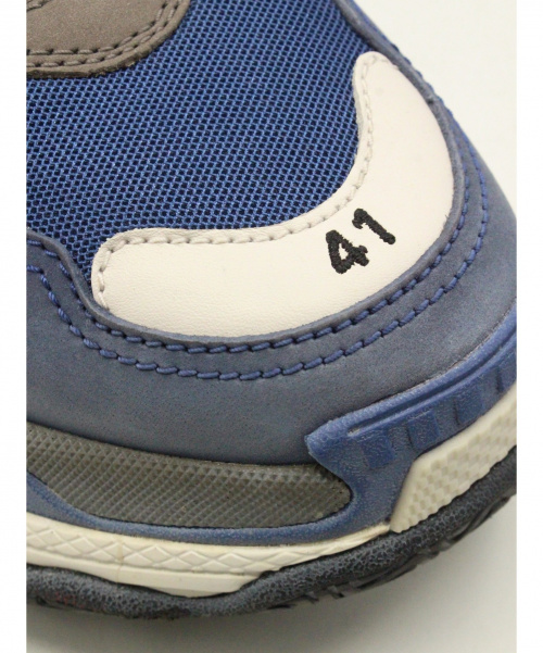 BALENCIAGA（バレンシアガ）BALENCIAGA (バレンシアガ) triple S ブルー サイズ:41の古着・服飾アイテム