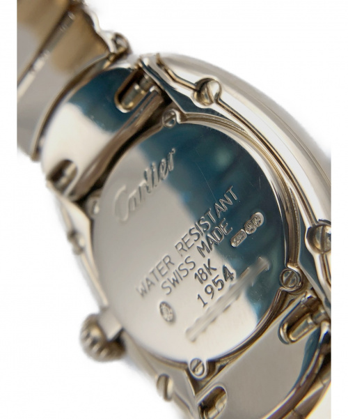 Cartier（カルティエ）Cartier (カルティエ) ベニュワール サイズ:- クォーツ K18YG ダイヤモンドの古着・服飾アイテム