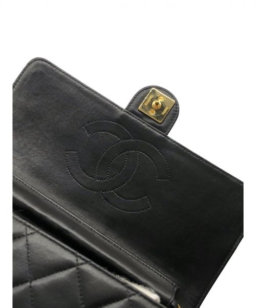 CHANEL（シャネル）CHANEL (シャネル) マトラッセ チェーンショルダーバッグ ブラック サイズ:-の古着・服飾アイテム