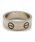 Cartier (カルティエ) ラブリング サイズ:50 K18WG：49800円