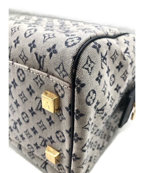 LOUIS VUITTON（ルイ ヴィトン）LOUIS VUITTON (ルイヴィトン) ジョセフィーヌGM グレー×ネイビー サイズ:GM モノグラム・ミニ M92211 VI0012の古着・服飾アイテム