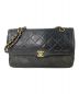 CHANEL（シャネル）の古着「ダブルフラップ マトラッセ パリ限定」｜ブラック