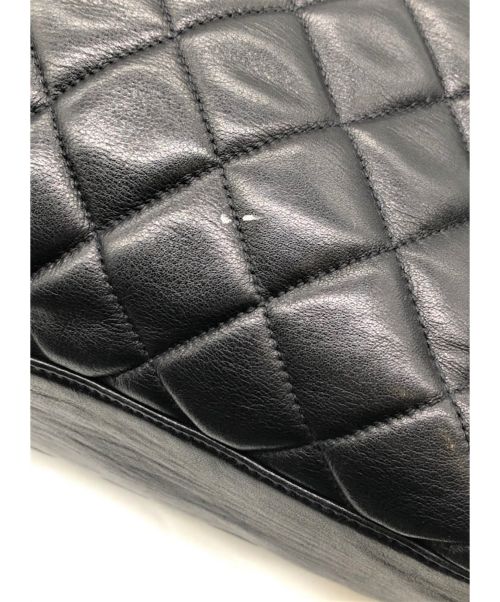 CHANEL（シャネル）CHANEL (シャネル) ココマークチャーム付チェーントートバッグ ブラック サイズ:-の古着・服飾アイテム