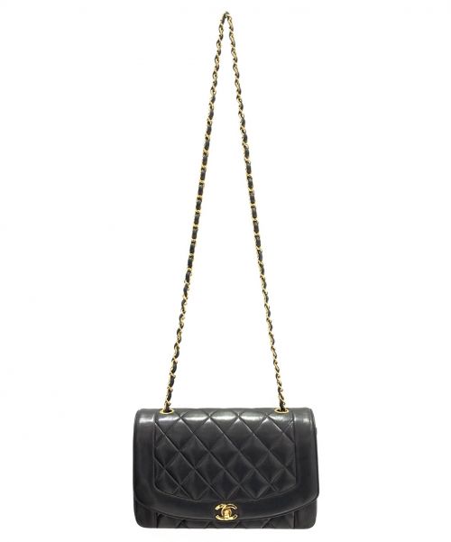 CHANEL（シャネル）CHANEL (シャネル) ダイアナフラップマトラッセ ブラック サイズ:-の古着・服飾アイテム