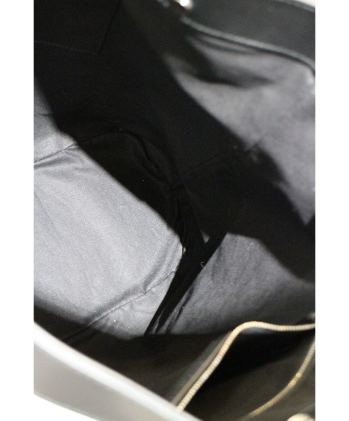 BALENCIAGA（バレンシアガ）BALENCIAGA (バレンシアガ) ロゴキャンバストートバッグ ホワイト×ブラック サイズ:-の古着・服飾アイテム
