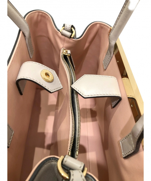 FENDI（フェンディ）FENDI (フェンディ) プチトゥジュール ベージュ サイズ:- 2wayショルダーバッグの古着・服飾アイテム