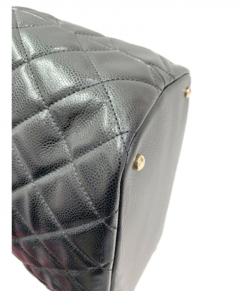 CHANEL（シャネル）CHANEL (シャネル) ココマークトートバッグ ブラック サイズ:-の古着・服飾アイテム