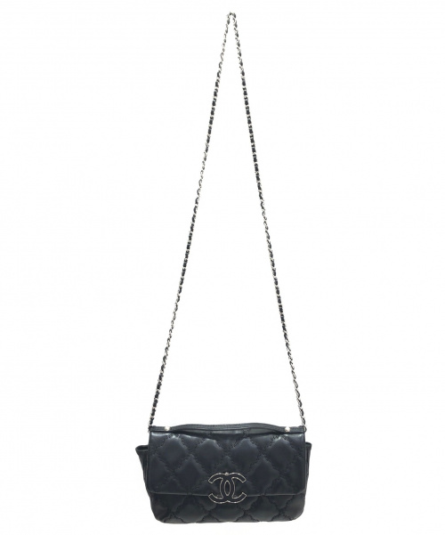 CHANEL（シャネル）CHANEL (シャネル) 2WAYショルダーバッグ ブラック サイズ:- ハンプトンズライン A66128の古着・服飾アイテム