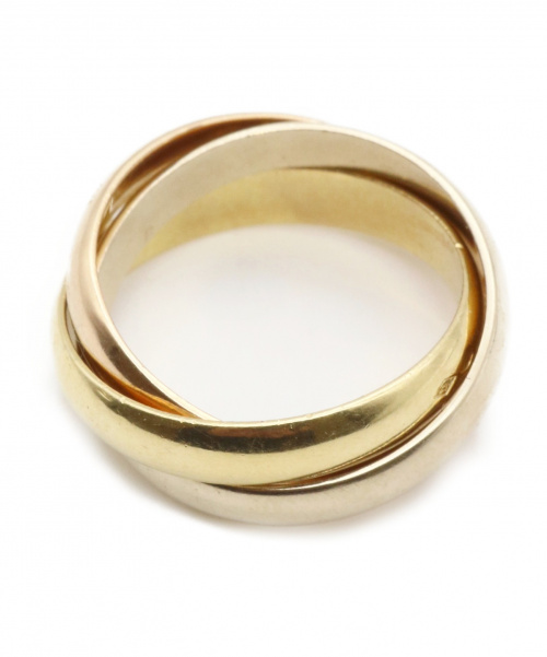 Cartier（カルティエ）Cartier (カルティエ) トリニティリング サイズ:49 K18 6.8gの古着・服飾アイテム