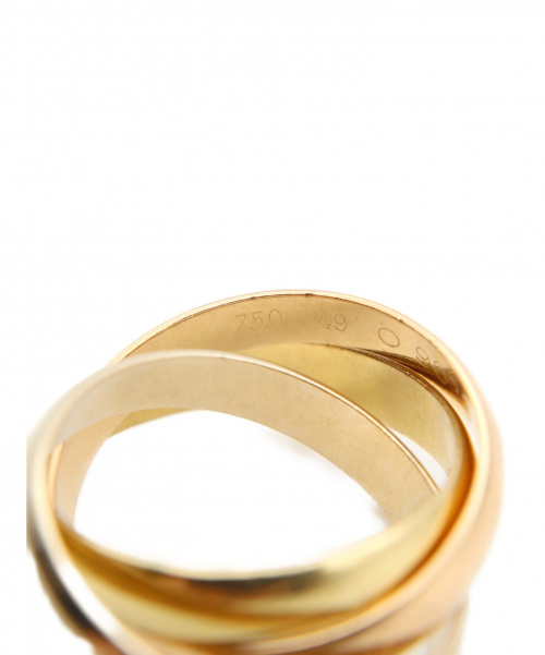 Cartier（カルティエ）Cartier (カルティエ) トリニティリング サイズ:49 K18 6.8gの古着・服飾アイテム