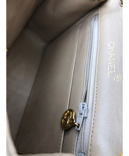 CHANEL（シャネル）CHANEL (シャネル) ミニマトラッセ ベージュ サイズ:- ミニマトラッセ ラムスキンの古着・服飾アイテム