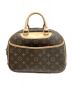 LOUIS VUITTON（ルイヴィトン）の古着「トゥルーヴィル」｜ブラウン