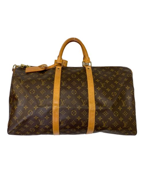 LOUIS VUITTON（ルイ ヴィトン）LOUIS VUITTON (ルイ ヴィトン) キーポルバンドリエール50 / トラベルバッグ サイズ:50の古着・服飾アイテム
