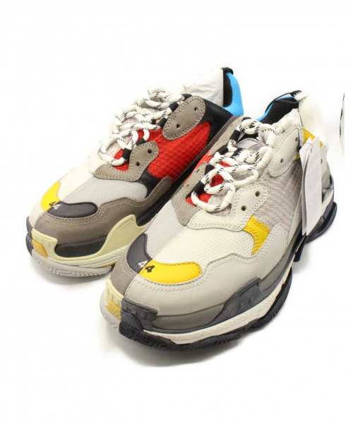 BALENCIAGA（バレンシアガ）BALENCIAGA (バレンシアガ) TRIPLE S SPLIT マルチカラー サイズ:44 未使用品の古着・服飾アイテム