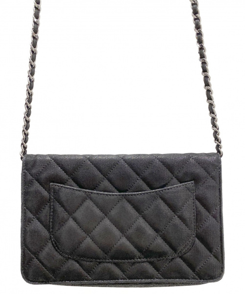 CHANEL（シャネル）CHANEL (シャネル) チェーンウォレット ブラック サイズ:-の古着・服飾アイテム