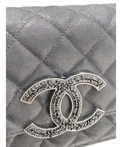 CHANEL（シャネル）CHANEL (シャネル) チェーンウォレット ブラック サイズ:-の古着・服飾アイテム