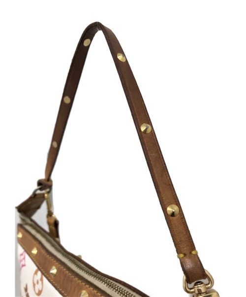 LOUIS VUITTON（ルイ ヴィトン）LOUIS VUITTON (ルイ ヴィトン) ポシェットアクセソワール ホワイト サイズ:- モノグラム・マルチカラー M92649 SL0074の古着・服飾アイテム