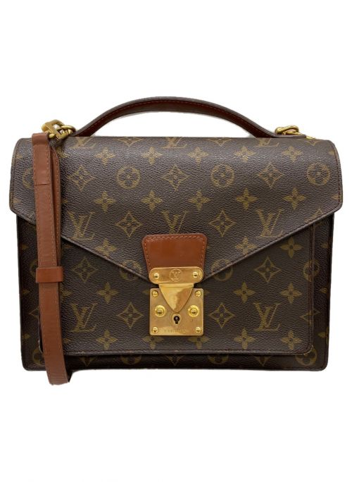 LOUIS VUITTON（ルイ ヴィトン）LOUIS VUITTON (ルイ ヴィトン) モンソー28 ブラウン サイズ:28の古着・服飾アイテム