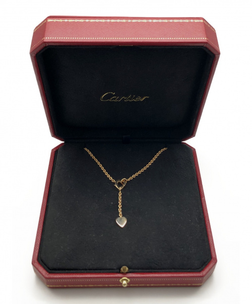 Cartier（カルティエ）Cartier (カルティエ) モナムールネックレス K18PGの古着・服飾アイテム